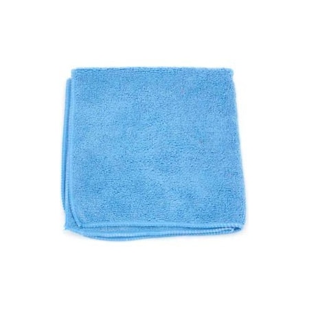 Hospeco Microworks Microfiber Towel 16" x 16", Blue 12 Towels/Pack - 2502-B-DZ 2502-B-DZ